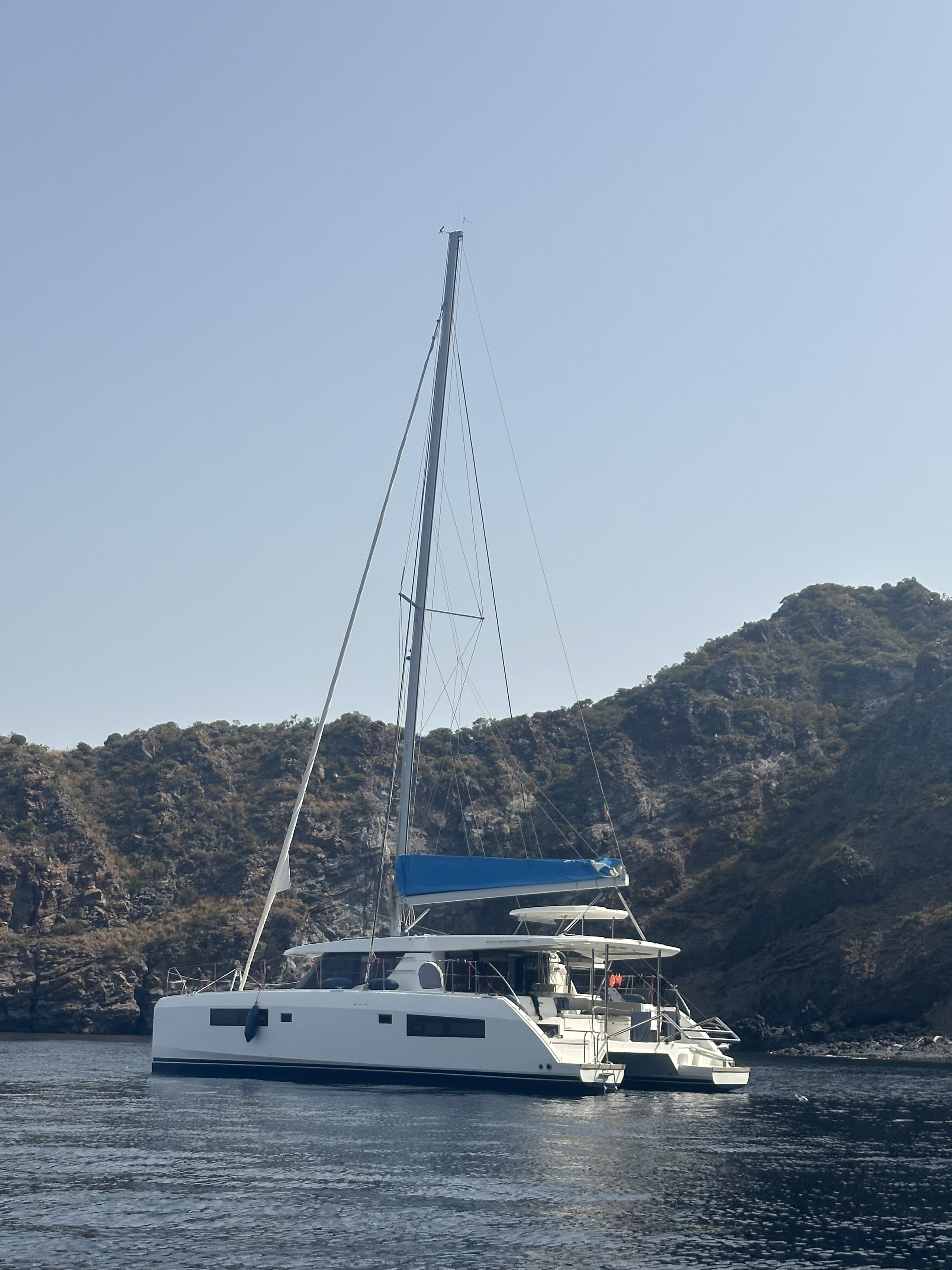 Lady Mara vor Anker